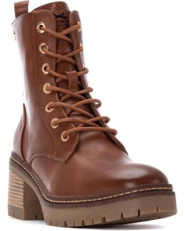 XTI ZAPATOS ZAPATOS MUJER BOTINES MODELO 144454 COLOR MARRON MARRóN