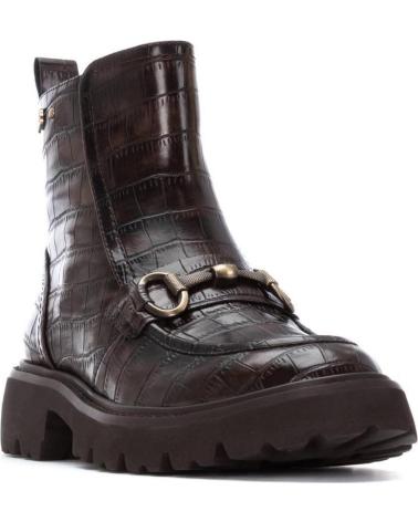 BOTTE CARMELA 162548 MARRON AVEC DÉTAIL MÉTALLIQUE MARRON