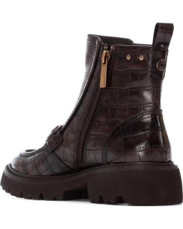 BOTTE CARMELA 162548 MARRON AVEC DÉTAIL MÉTALLIQUE MARRON