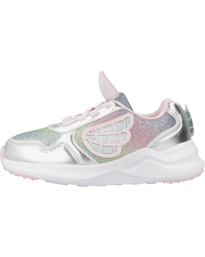 Sneaker De Niña CONGUITOS DEPORTIVAS PARA NINA DE 261018 CON LUCES  UNICORNSILVER