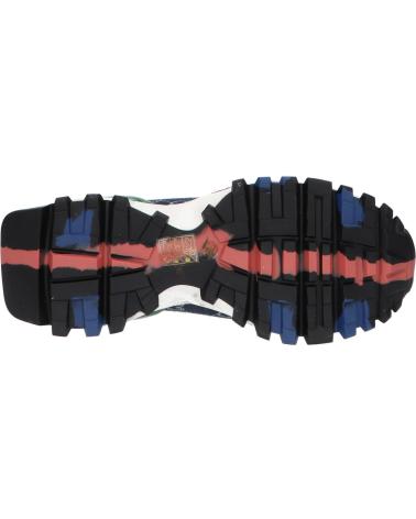 ZAPATILLAS EXE 134-101 TEXTIL AZUL VERDE TEXTIL BLUE GREEN