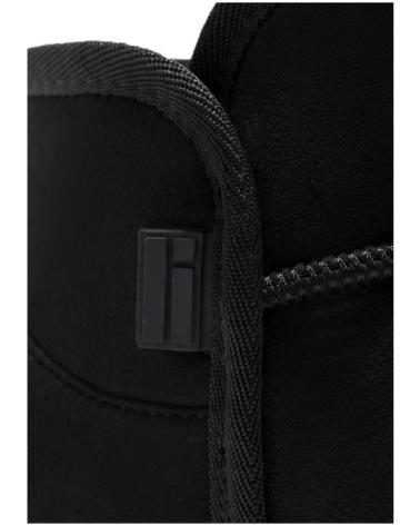 D. FRANKLIN BOTINES PLANOS DFSH370021 DE CUERO NEGRO NEGRO