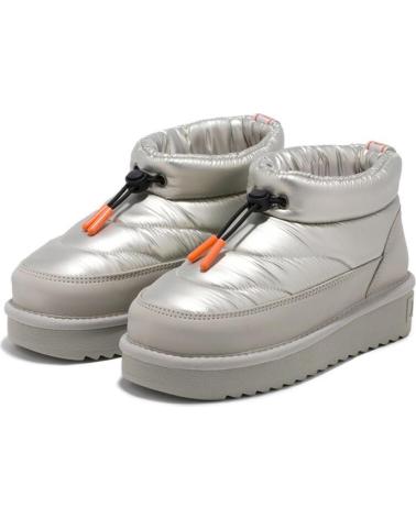 D. FRANKLIN BOTINES PLANOS DFSH370016 PLATA PLATEADO