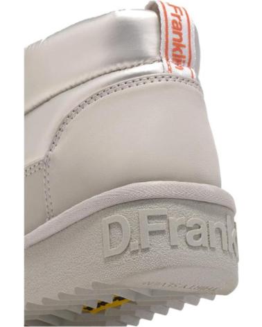 D. FRANKLIN BOTINES PLANOS DFSH370016 PLATA PLATEADO