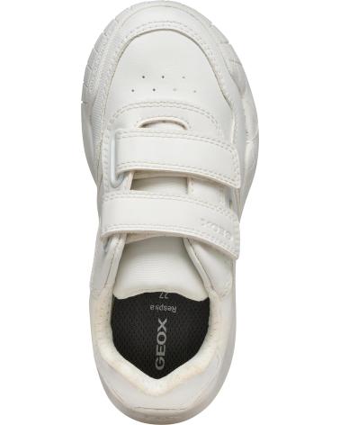 ZAPATILLAS COLEGIALES UNISEX GEOX J56NEA J RANN-E BLANCAS WHITE