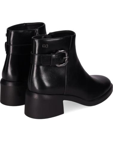 CHIKA10 CHIKA 10 BOTIN TACON MEDIO PARA MUJER DANKI 04 COLOR NEGRO