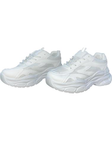 CALZADOMANIA DEPORTIVA PISO ANCHO BLANCO