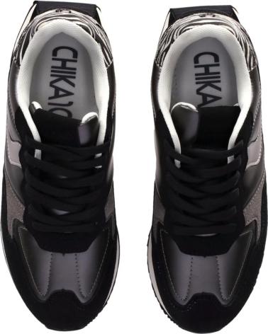 CHIKA10 ARLET 01 SCHWARZ SNEAKER NEGRO-BLACK