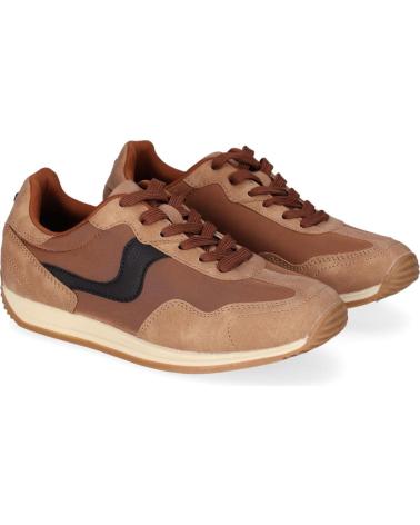 CHIKA10 LEONORA 01 - BRAUNE FREIZEITSCHUHE MARRON-BROWN