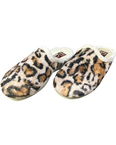 CALZADOMANIA ZAPATILLA LEOPARDO CAMEL