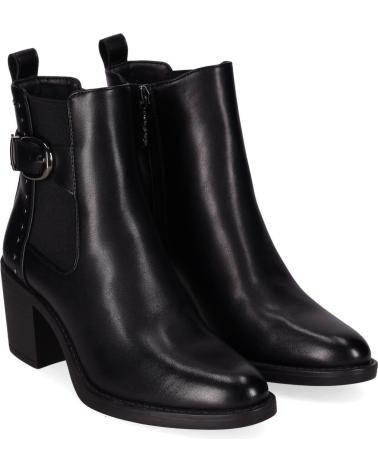 CHIKA10 CHIKA 10 BOTIN CON TACON MEDIO PARA MUJER NIHAL 01 COLOR NEG NEGRO