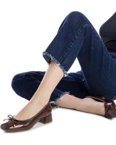 RIEMCHENPUMPS XTI 144242 FARBE CAMEL CAMEL