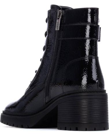 STIVALETTO XTI 144275 NERO EFFETTO VERNICE CON FIBBIA NEGRO