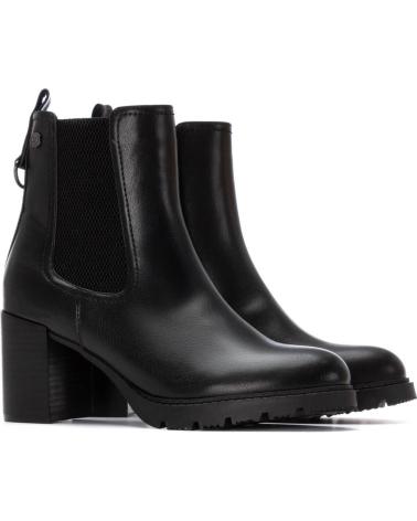 STIVALETTI CHELSEA XTI 144299 NERI CON ELASTICI LATERALI E TACCO LARGO NEGRO