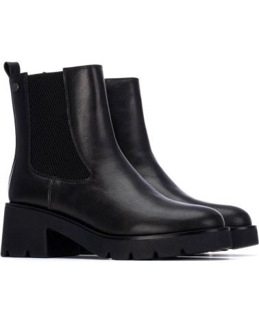 STIVALETTO CHELSEA XTI 144311 NERO CON SUOLA CARRARMATO NEGRO