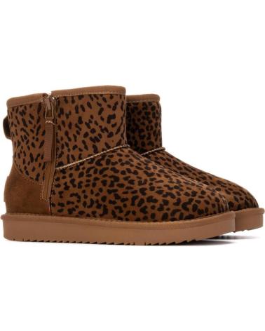 XTI 144443 LEOPARD PRINT ANKLE BOOTS LEOPARDO
