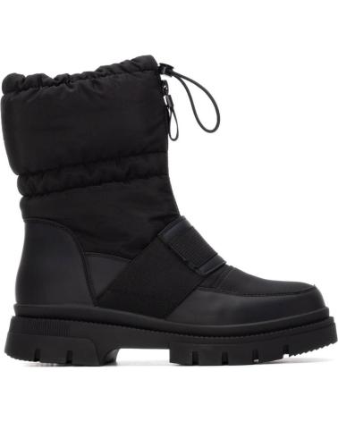 BOTÍN XTI 14444801 ACOLCHADO TEXTIL NEGRO NEGRO