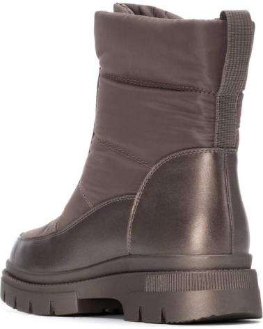 STIVALE XTI 144449 BRONZO CON CHIUSURA FRONTALE E SUOLA CARRARMATO BRONCE