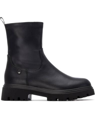 STIVALETTO XTI 144657 NERO CON SUOLA CARRARMATO E DESIGN CHELSEA NEGRO