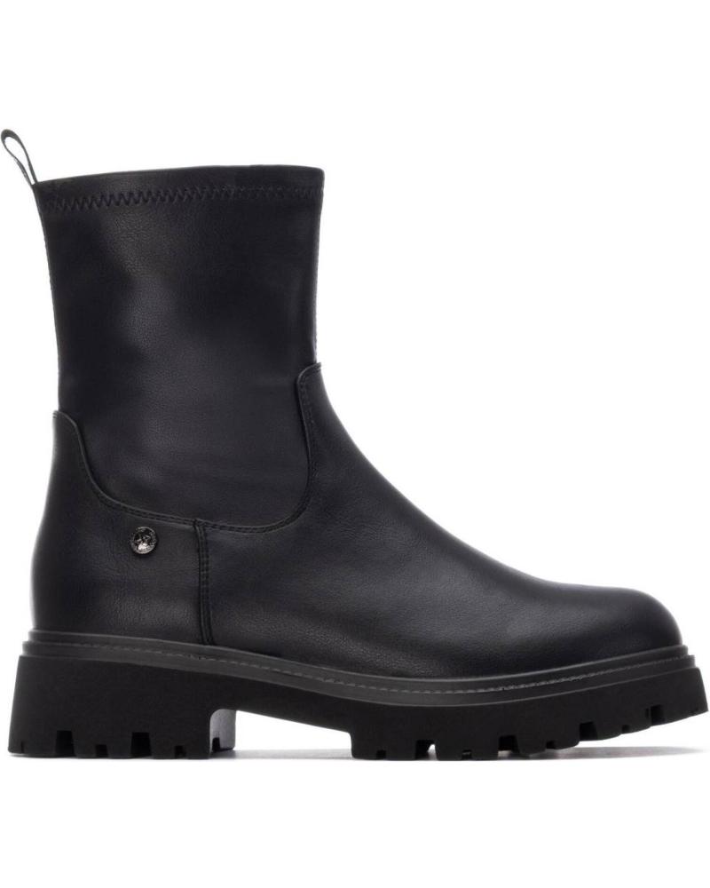 STIVALETTO XTI 144657 NERO CON SUOLA CARRARMATO E DESIGN CHELSEA NEGRO