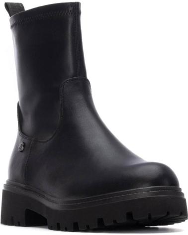 STIVALETTO XTI 144657 NERO CON SUOLA CARRARMATO E DESIGN CHELSEA NEGRO