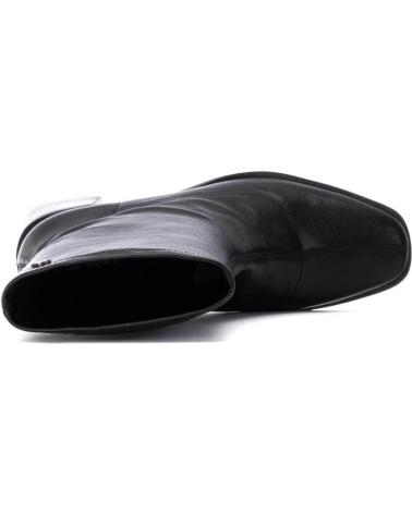 XTI BLOCK HEEL ANKLE BOOT 14471401 BLACK NEGRO