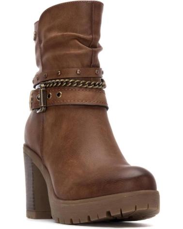 REFRESH 172917 CAMEL - BOTTINE AVEC BOUCLE ET CHAÎNE CAMEL