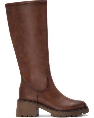 REFRESH BOTAS ALTAS CON TACÓN Y SUELA TRACK 172971 CAMEL CAMEL