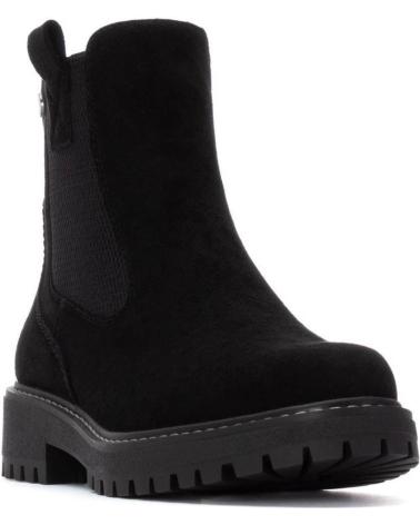CHELSEA-STIEFELETTEN REFRESH 173027 SCHWARZ MIT PROFILSOHLE NEGRO