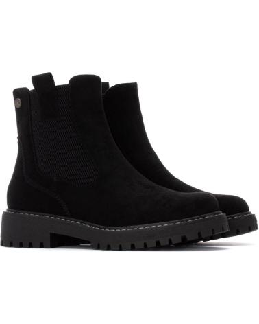 CHELSEA-STIEFELETTEN REFRESH 173027 SCHWARZ MIT PROFILSOHLE NEGRO