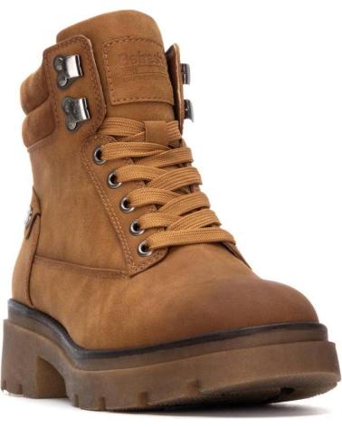 BOTA ESTILO MONTAÑA REFRESH 173187 CAMEL CON CORDONES CAMEL