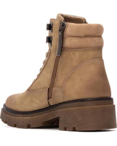BOTA ESTILO MONTAÑA REFRESH 173187 BEIGE CON CORDONES BEIGE