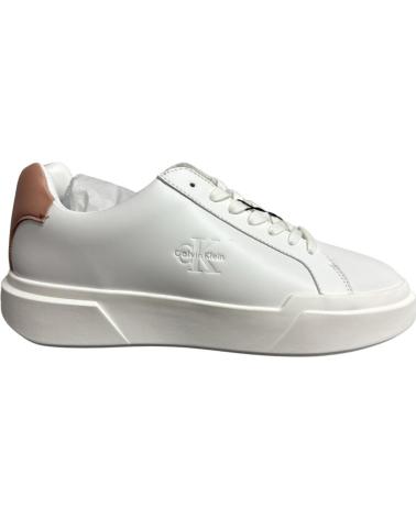 ZAPATILLAS CALVIN KLEIN YW01947 BLANCAS BLANCO