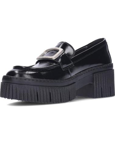 ART MOCASSINI YORK 1372 CON PLATFORM - NERO BLACK