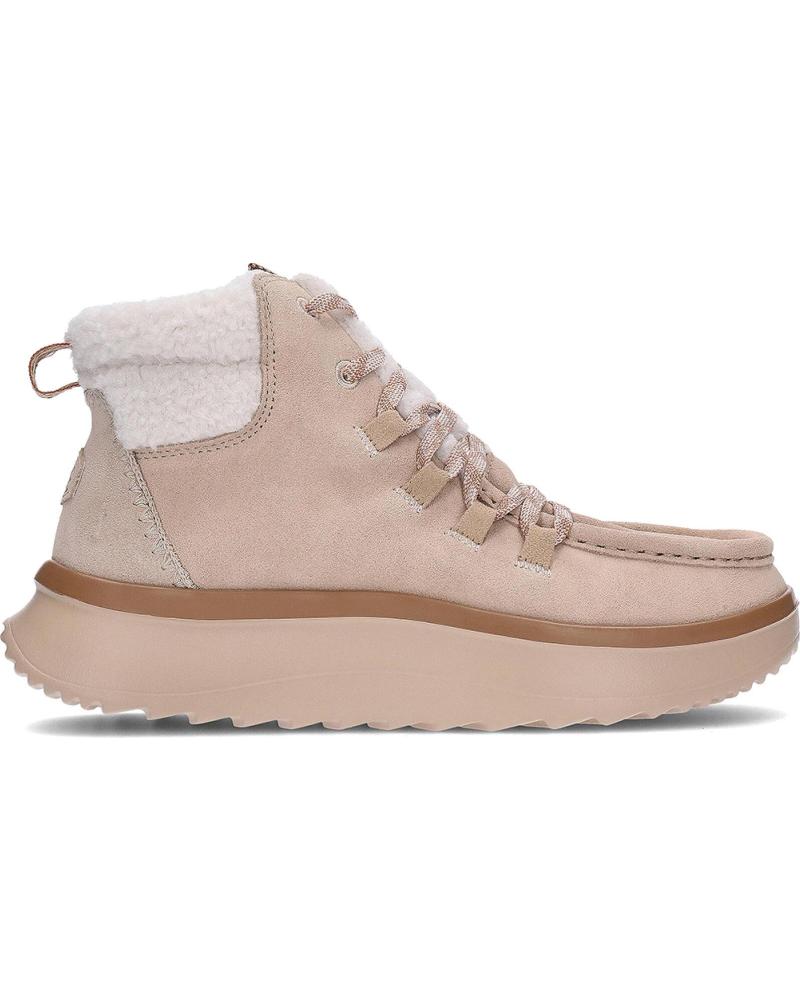 HEY DUDE 44367 WENDY PEAK APRES PELLE SCAMOSCIATA COZSTIT TAN TAN