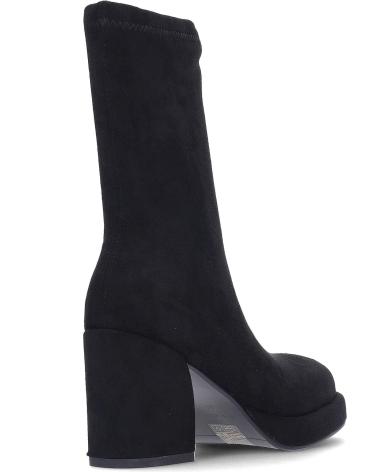 NOA HARMON BOTAS CON TACÓN Y PLATAFORMA 9821 LIL JUSTINA BLACK BLACK