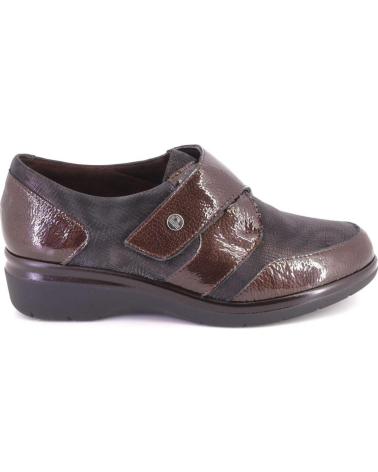 PITILLOS 10721 SCARPE COMFORT IN PELLE MARRONE MARRON