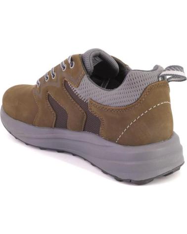 SNEAKERS CASUAL CHIRUCA SIDNEY IN PELLE COLORE KAKI KAKI