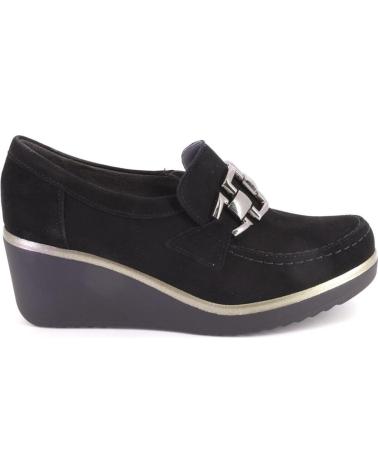 MOCASSINS PITILLOS 20236 DE CAMURÇA PRETOS NEGRO