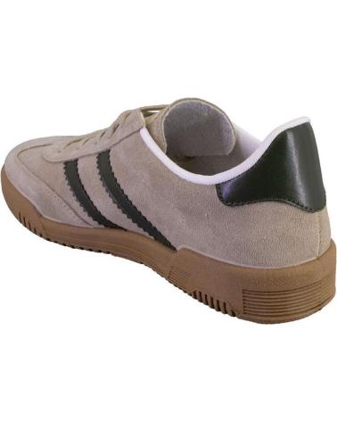 POTOMAC 35004 ZAPATILLAS CASUAL DE ANTE SERRAJE BEIGE BEIGE