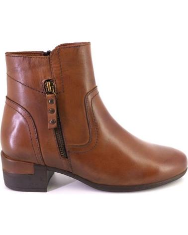TREINTAS L1312 BOTÍN DE PIEL MARRÓN CUERO