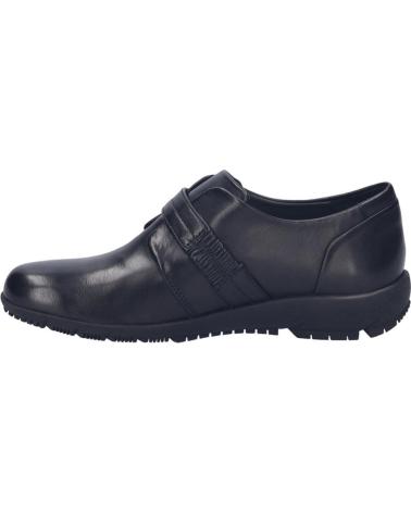JOSEP SEIBEL CHARLOTTE-18 BLACK LEATHER LOAFERS NEGRO