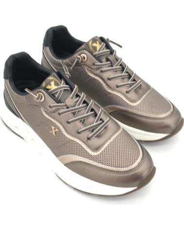 XTI ZAPATILLAS CASUAL MODELO 144573 BRONCE AMARILLO