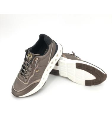 XTI ZAPATILLAS CASUAL MODELO 144573 BRONCE AMARILLO