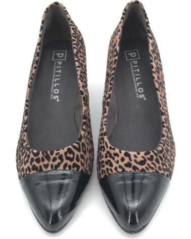 PITILLOS PITCHANE 13824 PUMPS - LEOPARDENMUSTER VARIOS COLORES