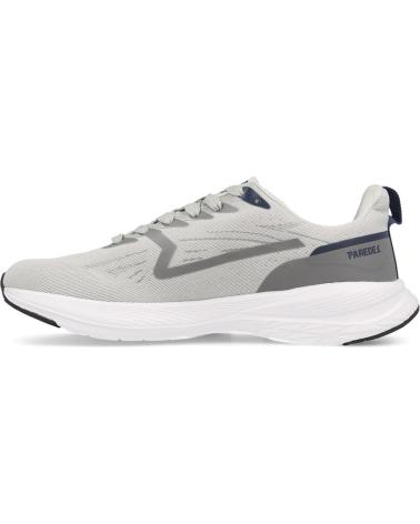 PAREDES ZAPATILLAS DE DEPORTE HOMBRE AMORTIGUADAS LETUR GRIS GRIS GRIS