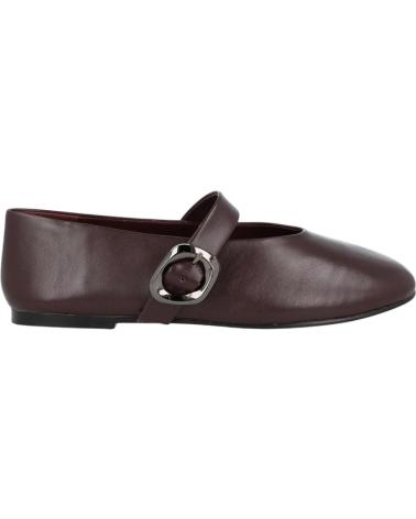 ITSE ATENAS WINE: BALLERINE MARY JANE VIOLA CON FIBBIA MORADO