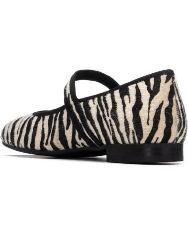 CARMELA ZAPATOS PLANOS EN COLOR PARA MUJER NEGRO