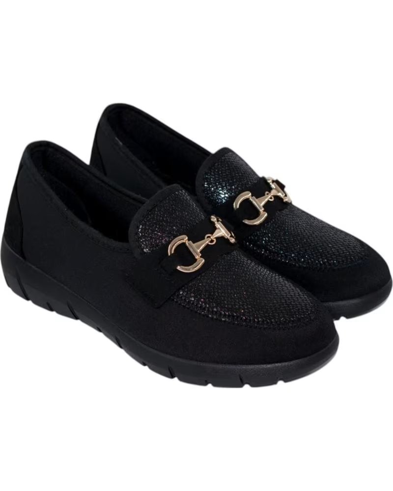SEVILLAS MOCASINES 228497X DE LICRA NEGRO