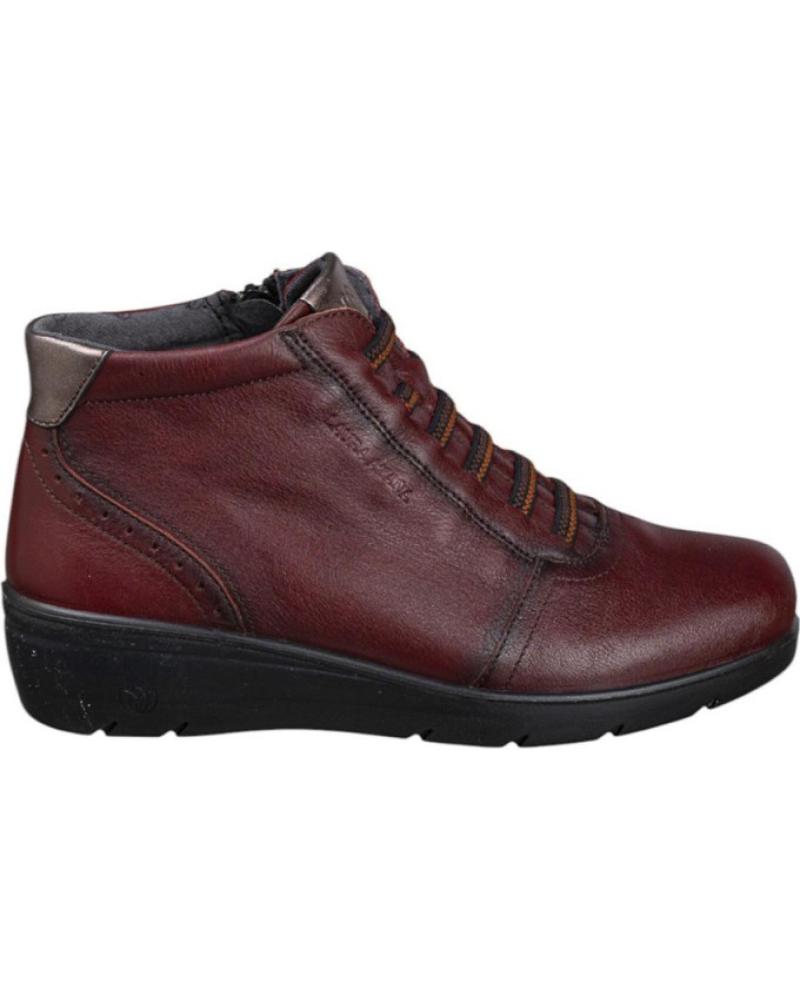 BOTINS RASOS LAURA AZAÑA 26847 VERMELHO ROJO